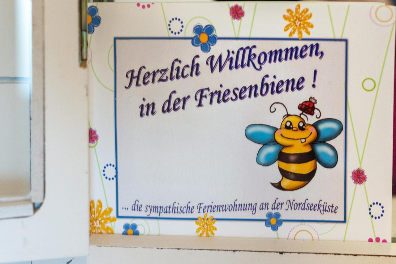 Friesenbiene Apartment Dornumersiel Bagian luar foto